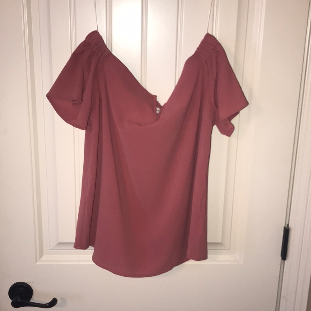 Off the shoulder top